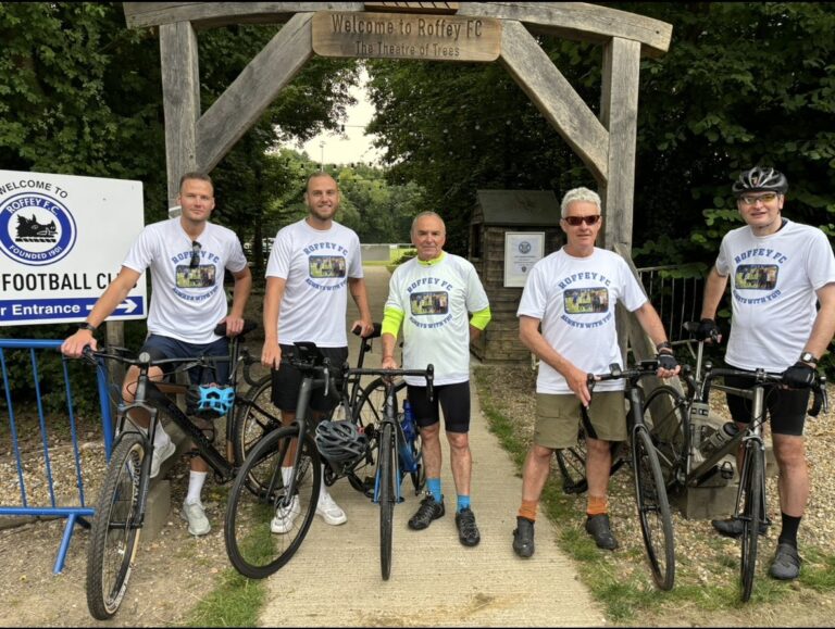 Sussex Bike Ride Raises Funds For Roffey’s Kelvin Lucas