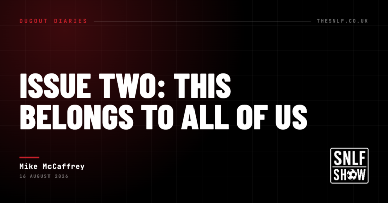 Issue Two: This Belongs to All of Us — Mike McCaffrey, The SNLF